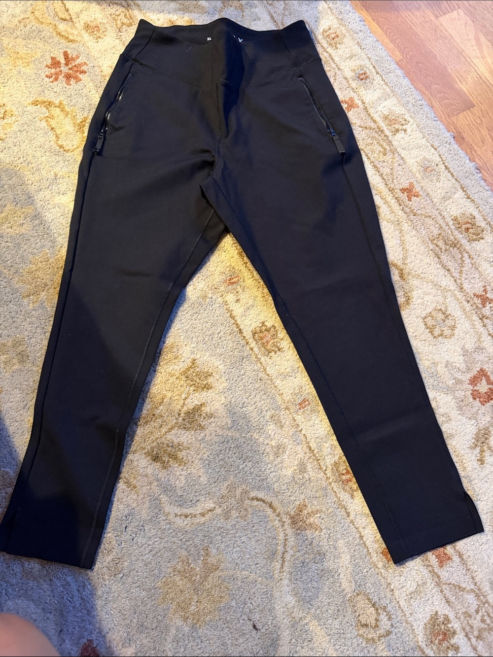 FLX Pants PLM SHERRY Urban Commuter Leggings Zip Pockets Athletic  Size xl